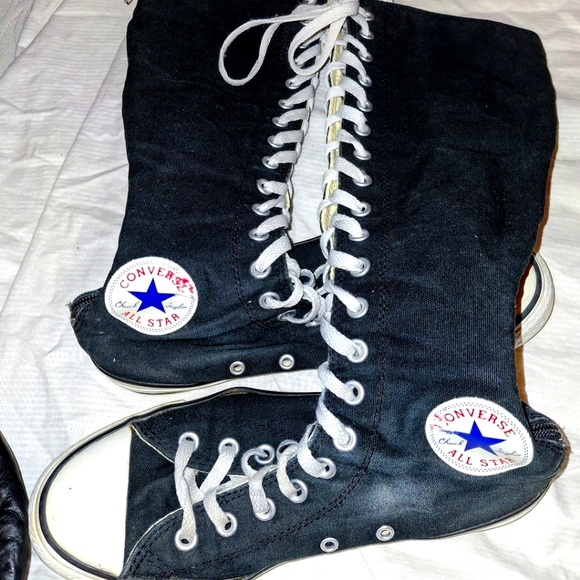 CONVERSE KNEEHIGH TENNIS SHOES!! LOVE THESE! - Picture 7 of 8